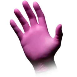 Servicezubehör*AMPri Med-Comfort Style Handschuhe Nitril puderfrei magenta