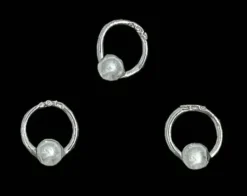 Nail Art*dobi Piercing-Ring mit Kugel