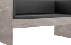 Empfangs-warte-verkaufsbereich* DOBI Smartline Doppelwartebank Hortens