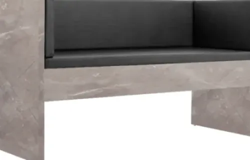 Empfangs-warte-verkaufsbereich* DOBI Smartline Doppelwartebank Hortens