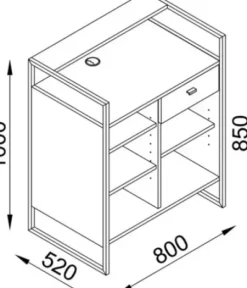 Empfangs-warte-verkaufsbereich* DOBI Smartline Verkaufstheke Marokko