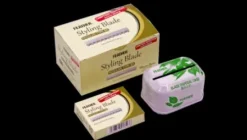 Stahlwaren*FEATHER Styling Dispenser inkl. 5x10 Klingen extra sharp