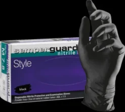 Servicezubehör*GOLDWELL Nitrilhandschuhe puderfrei schwarz