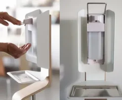 Empfangs-warte-verkaufsbereich* Greiner Hygienesäule H.U.G.O.