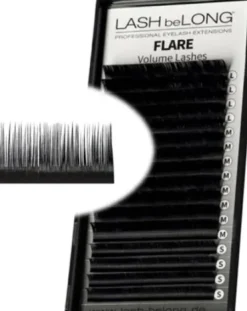 Wimpern / Brauen Profil*LASH beLONG Flare Volume Lashes D-Curl Mix-Box