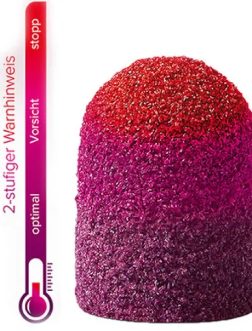 Rotierende Instrumente*LUKAS Thermo Schleifkappen grob, rund, 16 mm