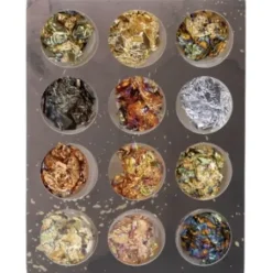 Nail Art*Magnetic Gold Foil Box