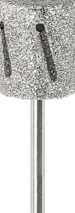 Instrumente*promed Hornhaut-Dränagenschleifer, Saphir, grob, nicht autoklavierbar