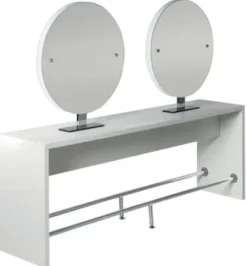 Coiffeureinrichtungen* Salon Ambience Bedienungsplatz Brooklyn - Insel 4, rund