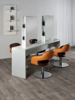 Coiffeureinrichtungen* Salon Ambience Bedienungsplatz Brooklyn - Insel 4, eckig