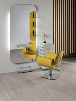 Coiffeureinrichtungen* Salon Ambience Bedienungsplatz New York, Kunstlederoptik