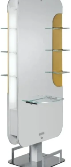 Coiffeureinrichtungen* Salon Ambience Doppelbedienungsplatz New York, Kunstlederoptik