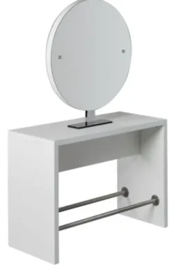 Coiffeureinrichtungen* Salon Ambience Doppelbedienungsplatz Brooklyn, rund