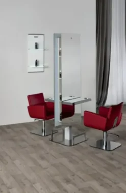 Coiffeureinrichtungen* Salon Ambience Doppelbedienungsplatz Lunar