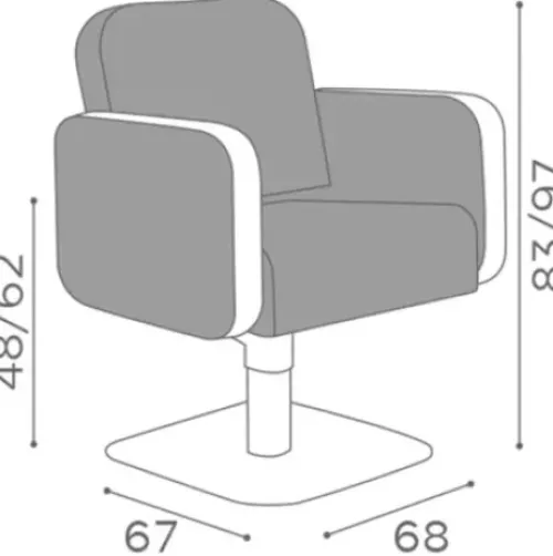 Coiffeureinrichtungen* Salon Ambience Frisierstuhl Icon