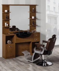 Coiffeureinrichtungen* Salon Ambience Herren Bedienungsplatz Triomphe Vintage
