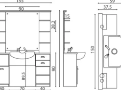 Coiffeureinrichtungen* Salon Ambience Herren Bedienungsplatz Triomphe Vintage