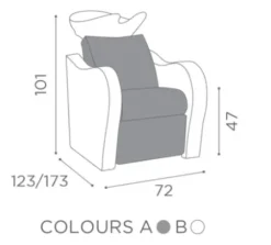 Coiffeureinrichtungen* Salon Ambience Rückwaschanlage Luxury