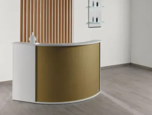 Empfangs-warte-verkaufsbereich* Salon Ambience Verkaufstheke Form