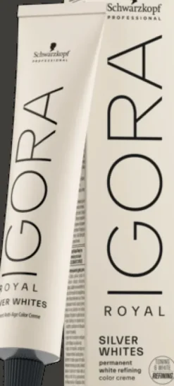 Farbe/blondierung*Schwarzkopf Igora Royal Silverwhite