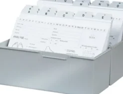 Verbrauchsmaterial*SÜDAcare Kundenkartei Box leer für ca. 150 Kartei-Karten