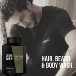 Haarpflege*Sebastian Professional  SEB MAN The Multitasker Hair, Beard & Body Wash