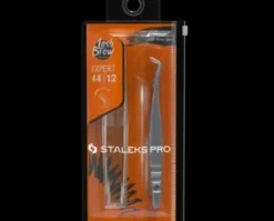 Wimpern / Brauen Profil*Staleks PRO Wimpernpinzette L-förmig EXPERT 44