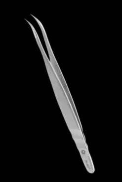 Wimpern / Brauen Profil*Staleks PRO Wimpernpinzette gebogen EXPERT 40