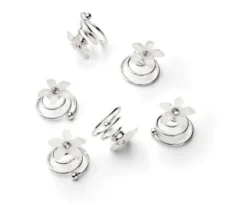 Accessoires* Trisa Celebride Curlies in Form von weissen Blumen