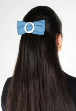 Accessoires* Trisa Fashion Denim Frenchclip und Scrunchie