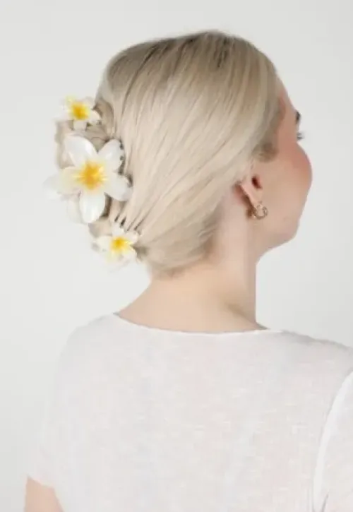 Accessoires* TRISA Fashion Frangipani Set Haarklammern & Clip