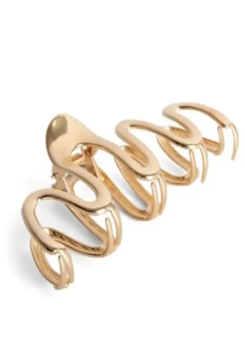 Accessoires* Trisa Fashion Geschwungene Metall Haarklemmen