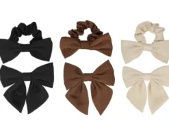 Accessoires* TRISA Fashion Maschen Set Scrunchie & Clip