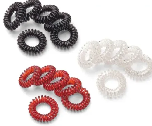 Accessoires* Trisa Spiral-Haargummis dünn 3 cm
